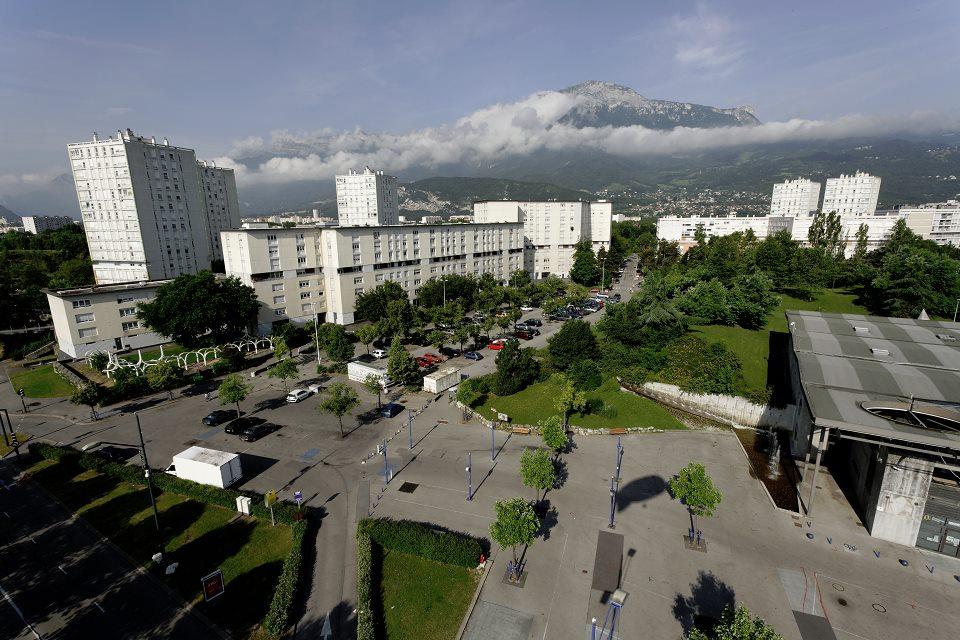 Photo aérienne des Essarts Photo aérienne du quartier des Essarts