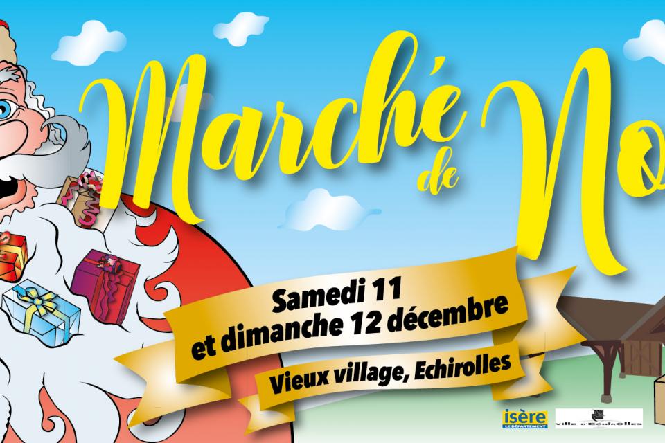 affiche Marché de Noël 2021