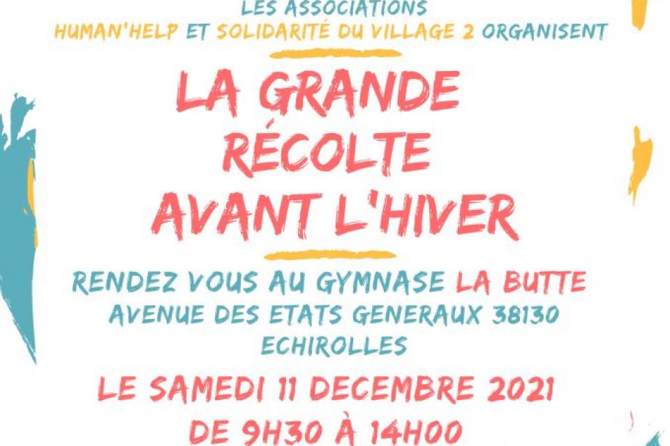 la grande récolte alimentaire