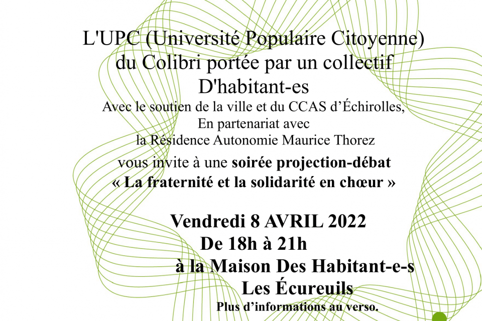 Flyer de l'événement