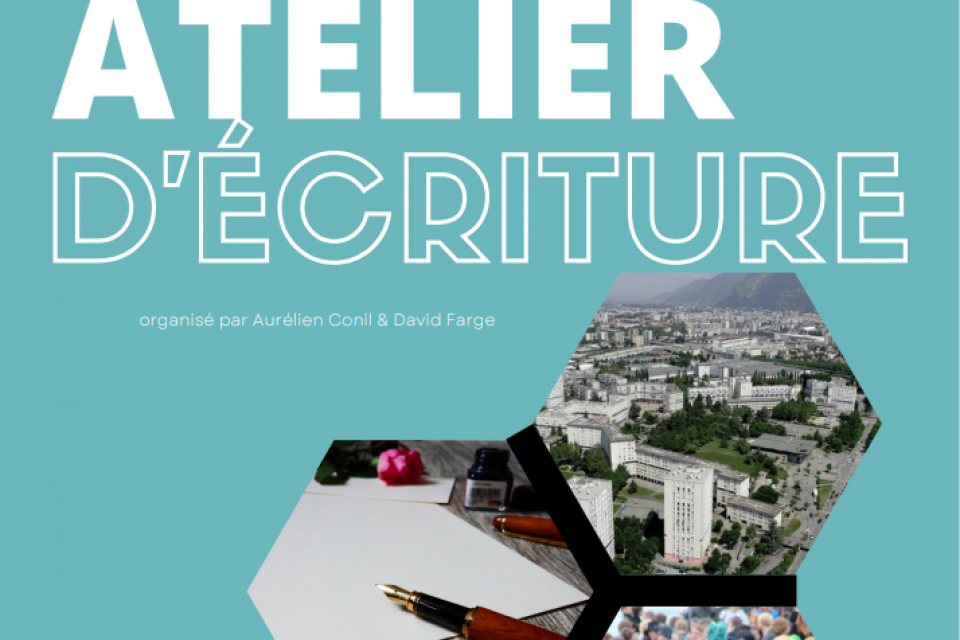 Image d'illustration de l'événement : Atelier d'écriture, engagement citoyen à Échirolles