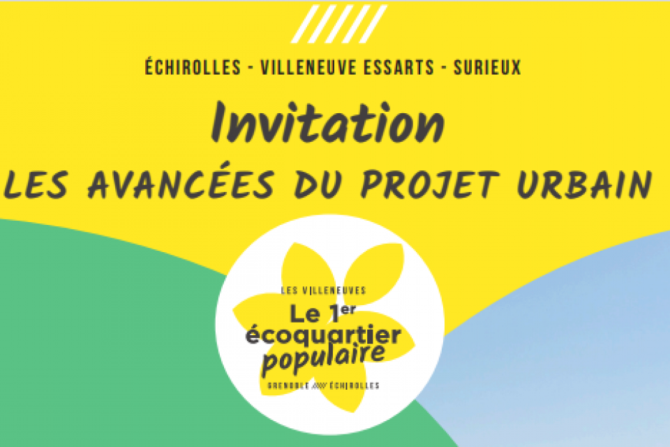Invitation | Les avancées du projet urbain