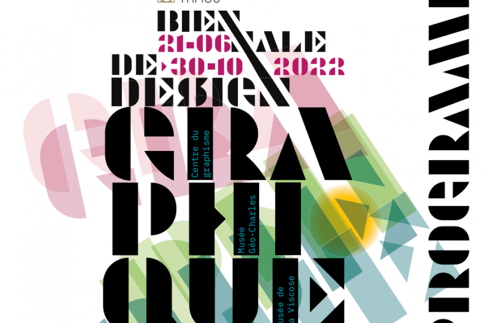 Programme de la Biennale de design graphique 2022