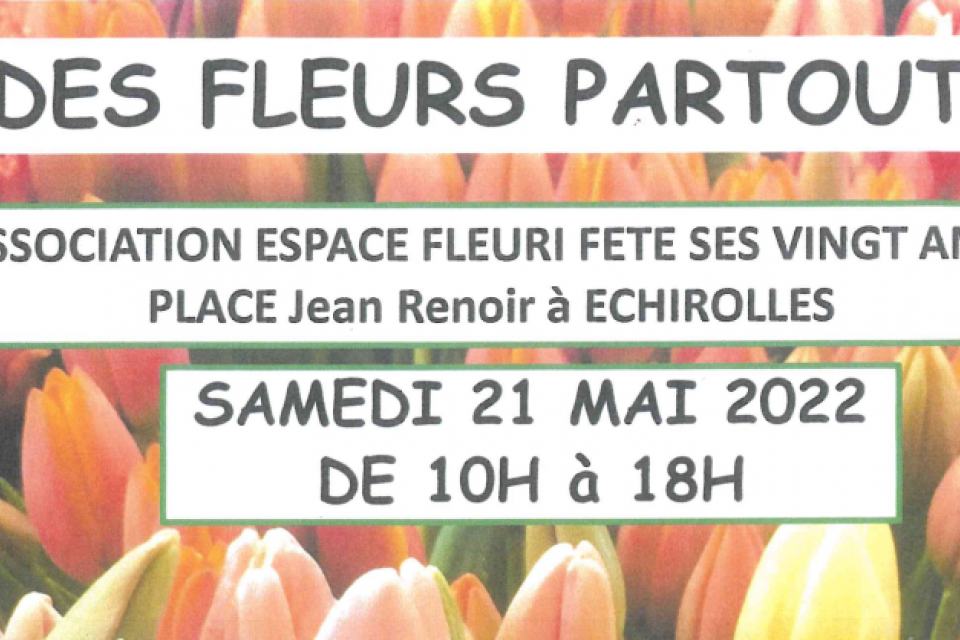 Des fleurs partout : image d'illustration