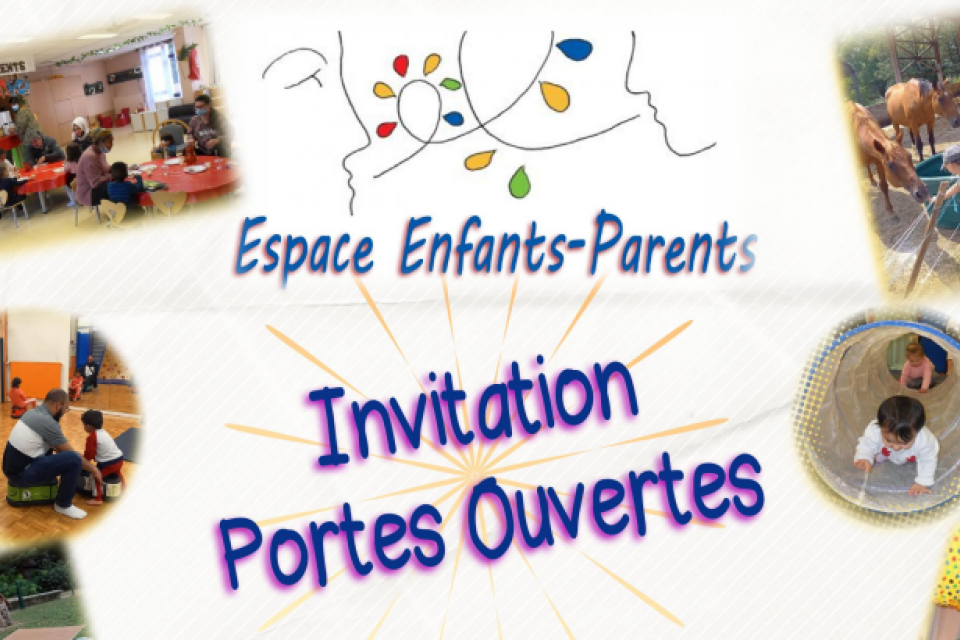 Invitation Portes Ouvertes avec quelques photos du lieu