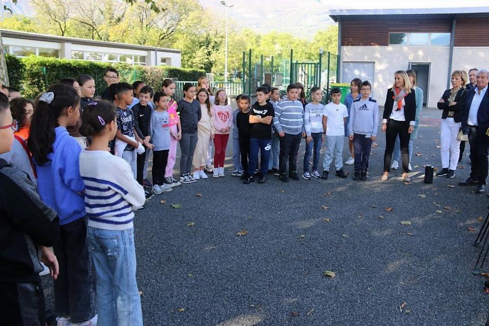 L'école Jean-Jaurès a rendu hommage à Samuel Paty