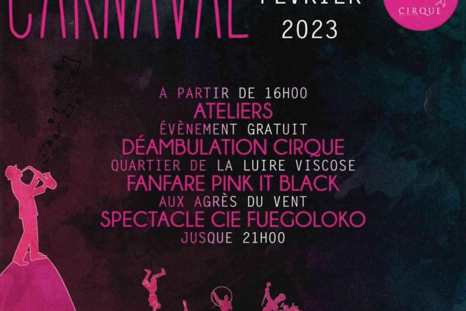 Flyer du carnaval des agrès du vent