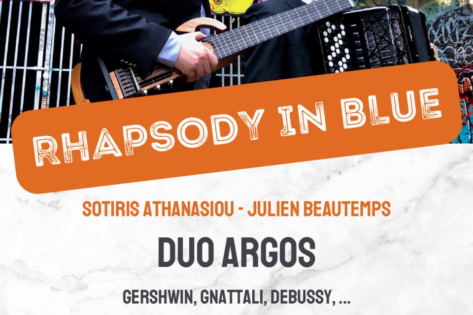 Affiche du concert Duo Argos