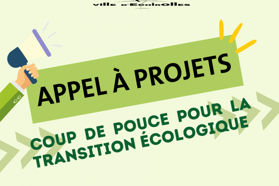 Image agenda pour l'appel à projets sur la transition écologique