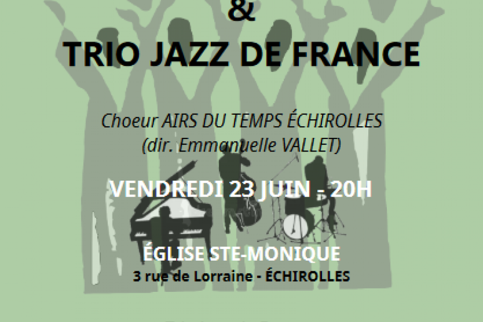 Concert Airs du Temps & Trio Jazz de France