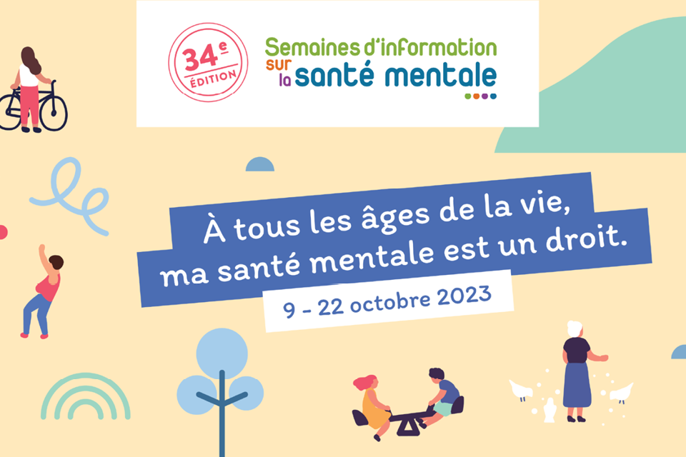 Image d'illustration de la Semaine d'Information sur la santé mentale