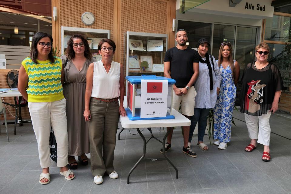 Les assocition Human'Help, les Marocains de l'Isère et l'association franco-marocaine d'Echirolles se mobilisent pour collecter des dons pour le Maroc.