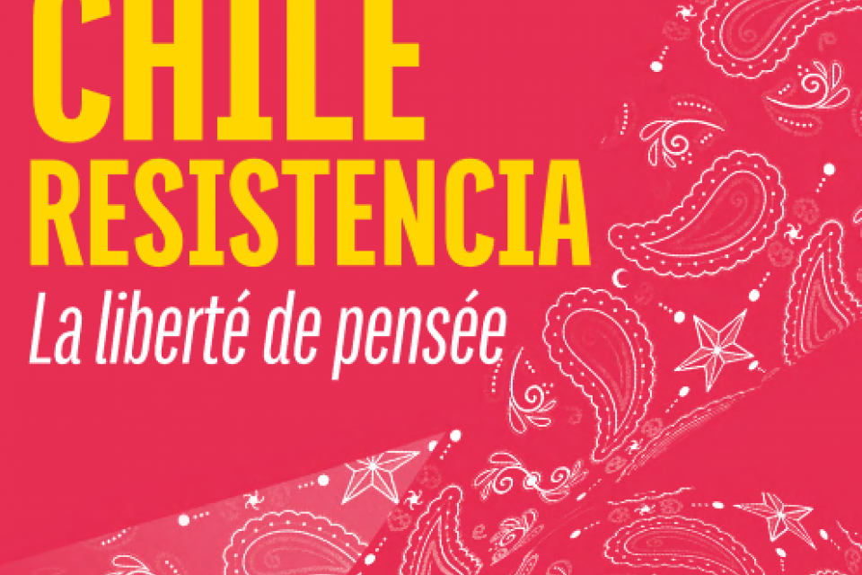 Affiche de l'exposition Chile Resistencia