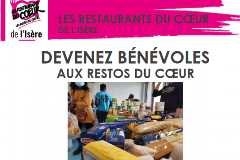 Les restos du coeur recherchent des bénévoles