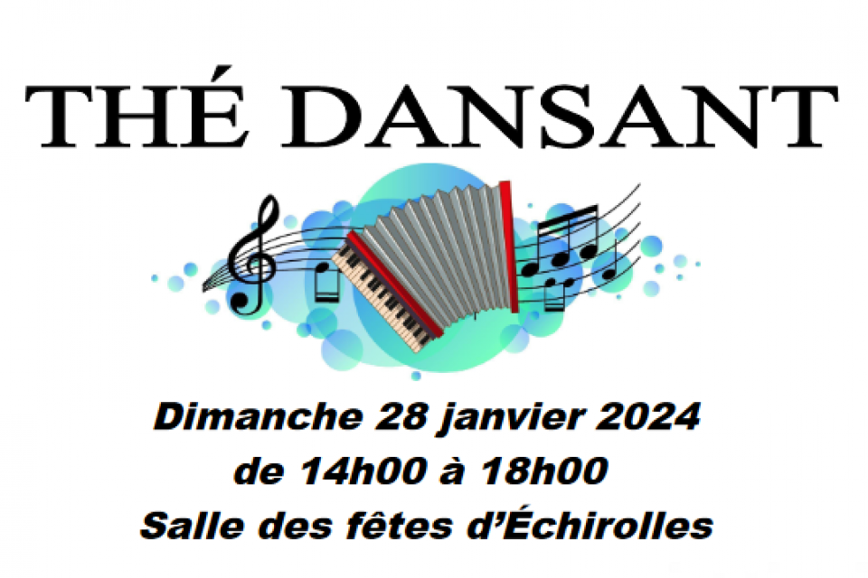 Affiche de l'événément Thé Dansant