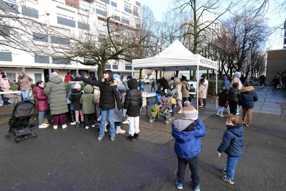 Un atelier de concertation permettait aux habitants de s'exprimer sur les futurs aménagements de l'allée d'Ouessant.