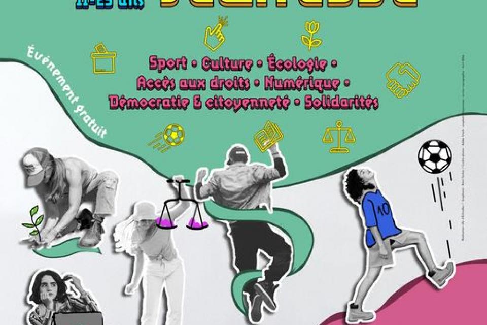 affiche rencontre de la jeunesse 2024 