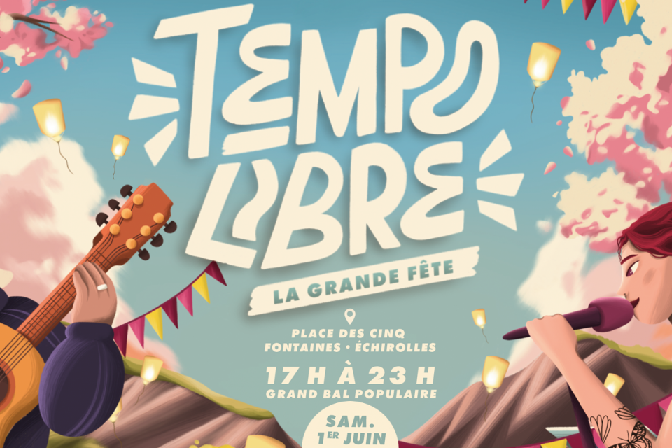 Le 1er juin, on fait la fête place des Cinq Fontaines ! Slider
