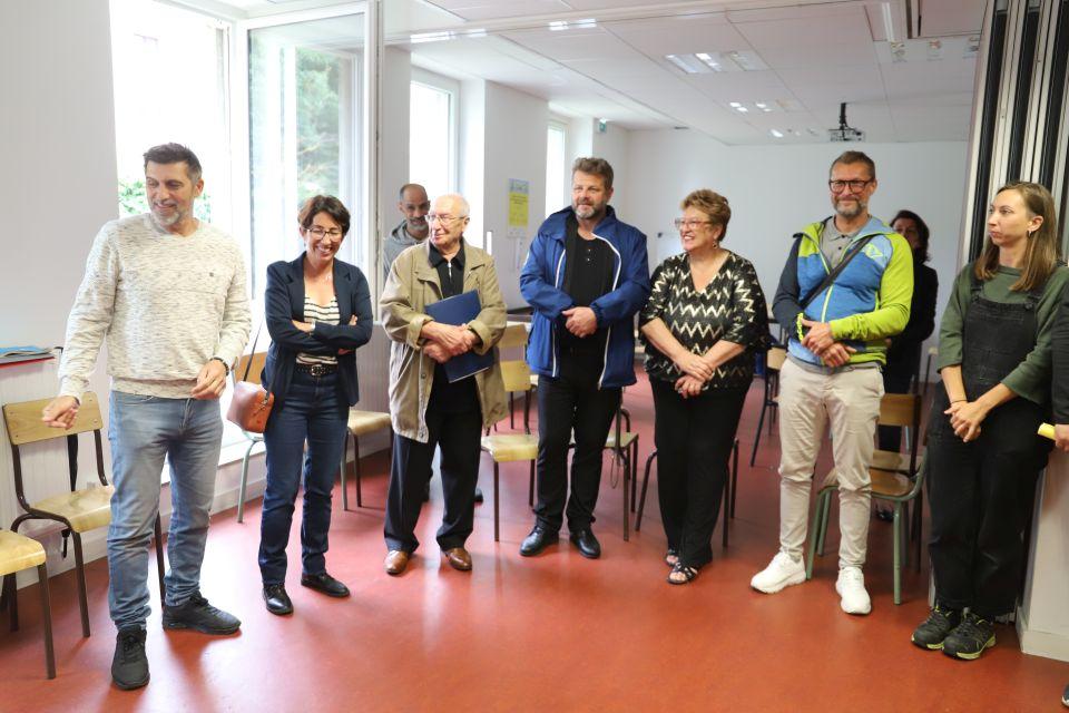 Laurent Vanplin, président de Pro'Pulse depuis novembre 2023, aborde avec optimisme cette année 2024, grâce notamment au soutien de la Ville, représentée par la maire Amandine Demore, le premier adjoint Pierre Labriet et l'adjointe Sylvette Rochas, ou de bailleurs comme la SDH.
