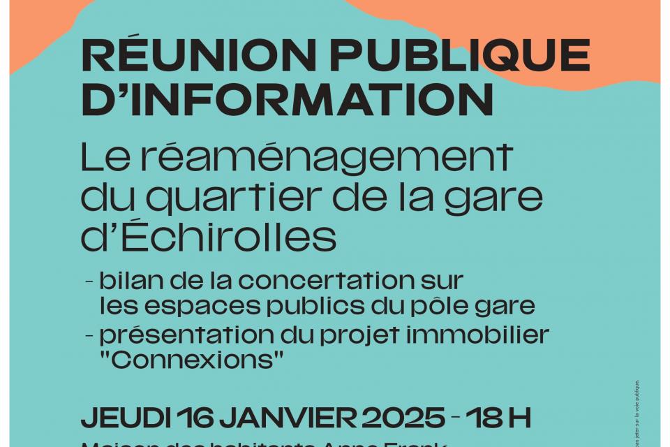  réunion publique organisée par Grenoble Alpes Métropole !