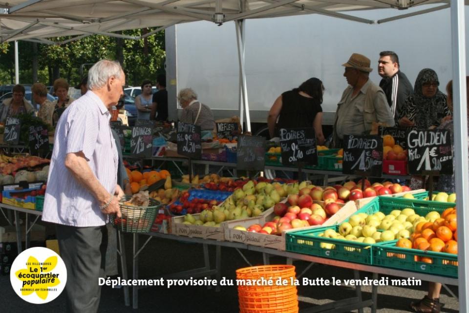 Photo du marché de la Butte