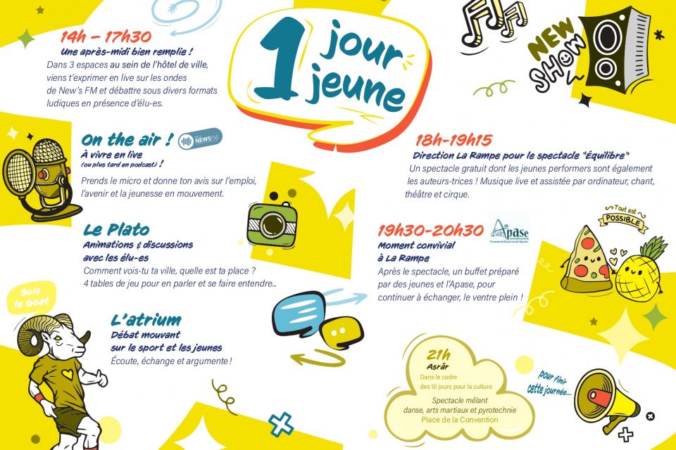 1 jour 1 jeune - programme 