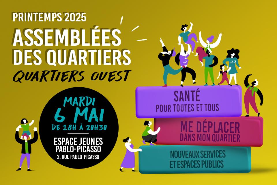 Assemblée de quartiers - quartiers ouest 