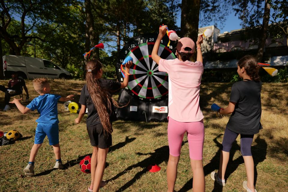 Grands jeux et animations sportives attendent petits et grands.