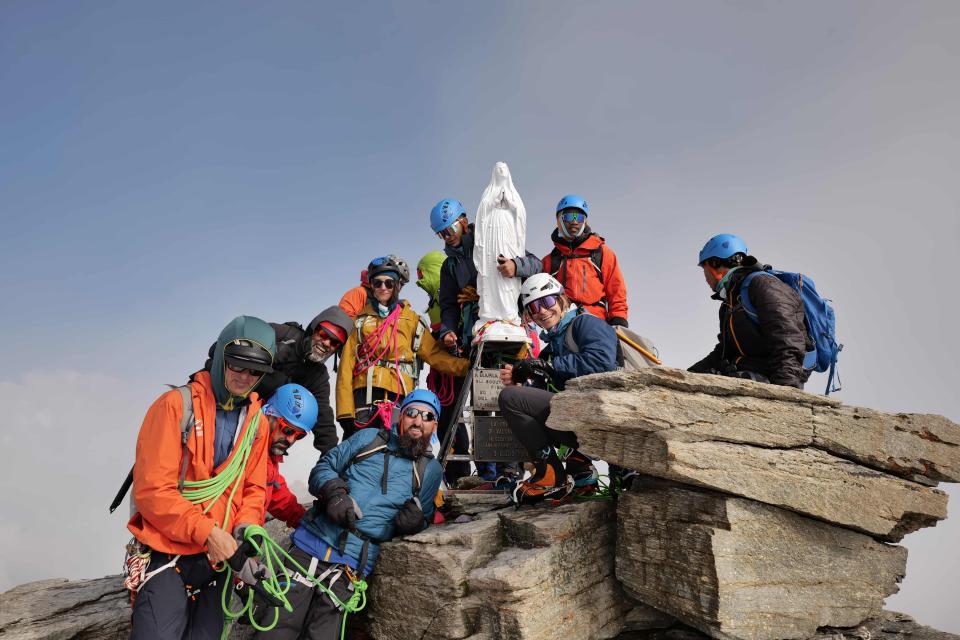 Les jeunes sont montés à 4061 m d'altitude.