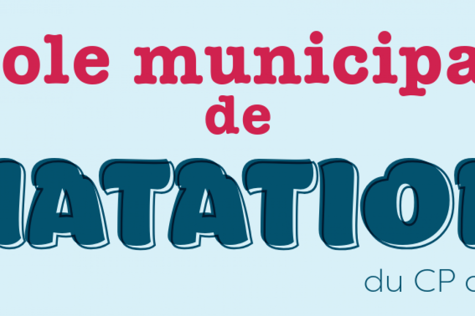 école municipale de natation du CP au CM2