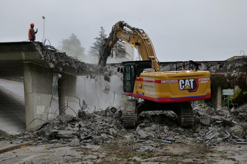Travaux autopont 