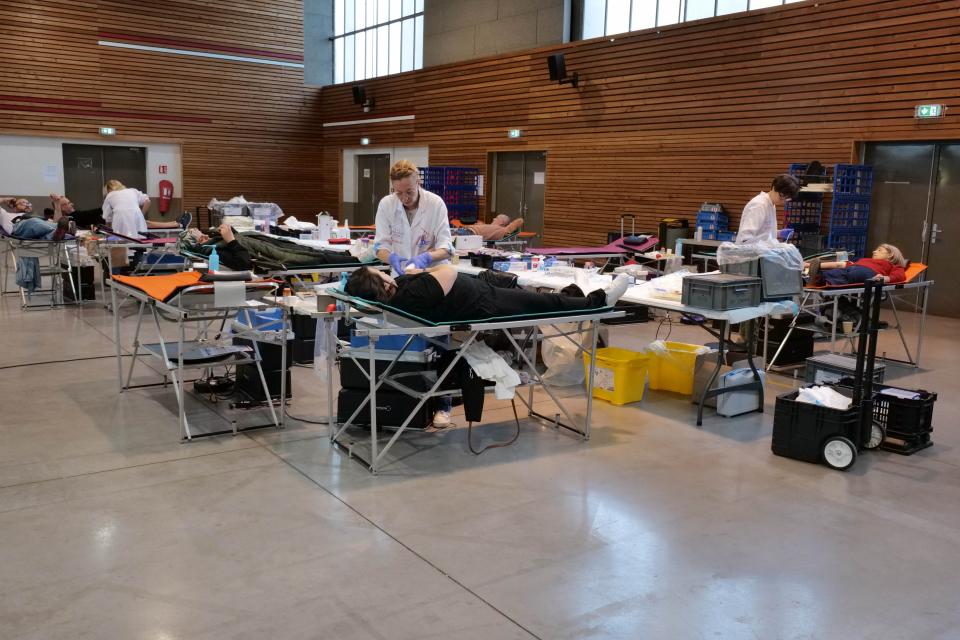 80 donneurs sont venus à la salle des fêtes ce mercredi 5 novembre.