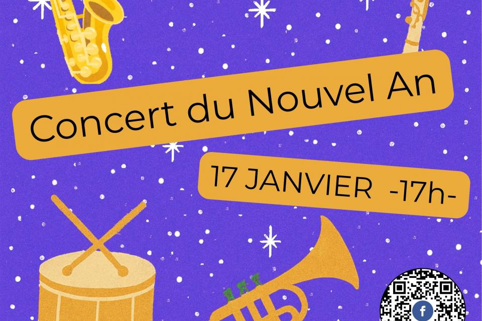 Le concert nouvel an de l'écho d'Échirolles aura lieu le 17 janvier