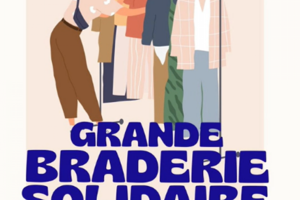 Grande braderie solidaire