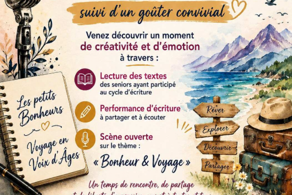 Partage de poésie et slam