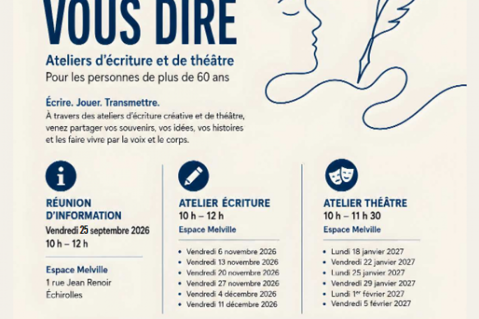 J'ai quelques choses à vous dire