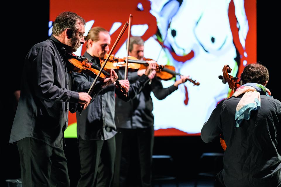 Photo du Quatuor Debussy 