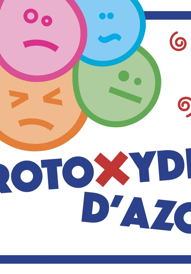 Affiche de la Campagne de sensibilisation contre la consommation de Protoxyde d'azote