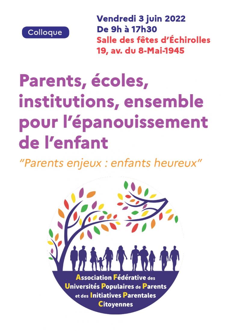 Colloque départemental UPP
