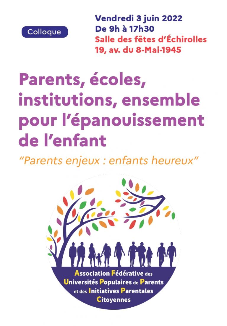 Colloque départemental UPP